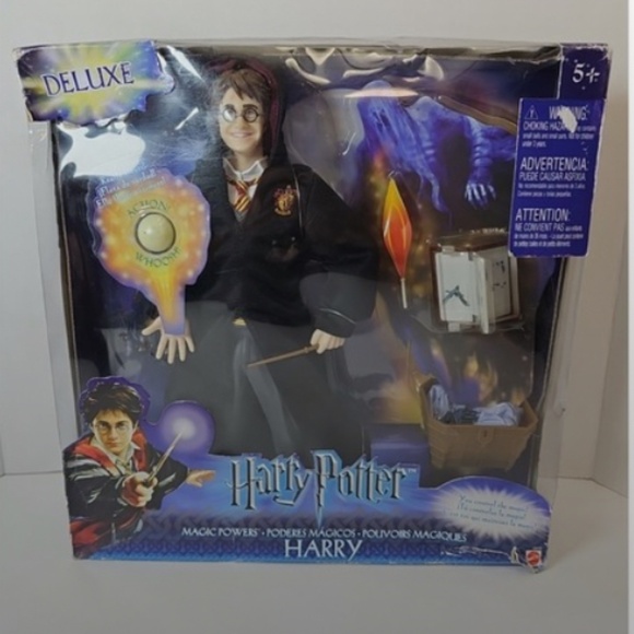 Harry Potter Magic Powers Harry 12" Doll Deluxe Mattel - Picture 1 of 8